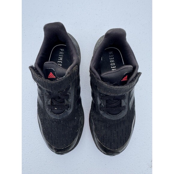 adidas Other - adidas Youth 2 Running Shoes GZ5399‎ Hook & Loop Black Athletic Sneakers